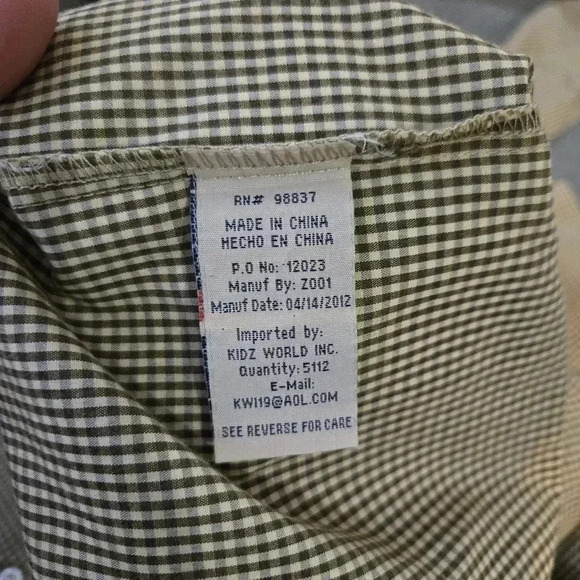 American Heritage Men's Button Down Shirt Brown size L - Picture 6 of 7